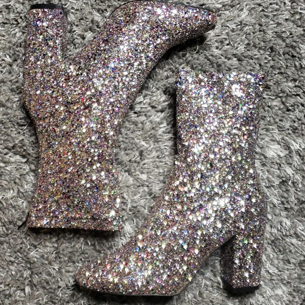 Glitter Ankle Bootie